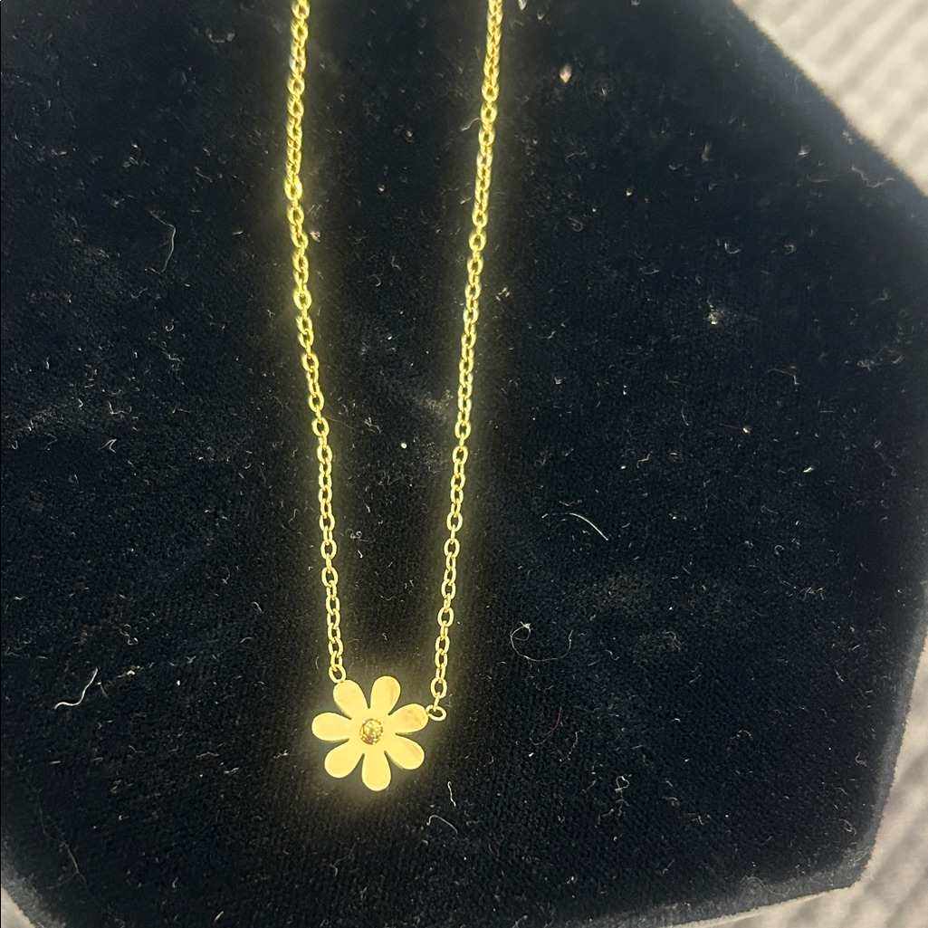 Dainty Daisy Pendant Necklace-Nwt